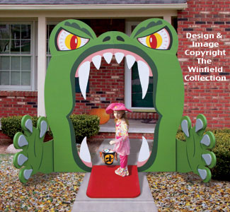 Monster Mouth Entry Wood Project Pattern