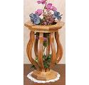 Ribbed Wooden Vase #1 Scroll Saw Pattern - The Winfield Collection