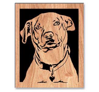 Faithful Friend Scrolled Art Project Pattern - The Winfield Collection