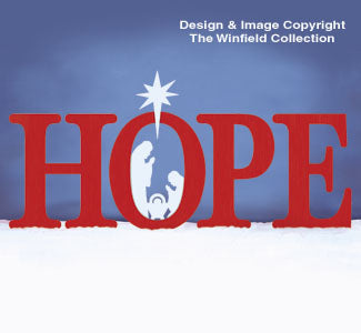 Large First HOPE Woodcraft Pattern