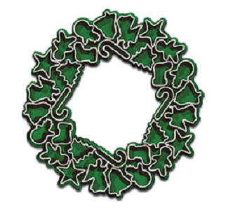 Cookie Cutter Door Wreath Project Pattern - The Winfield Collection