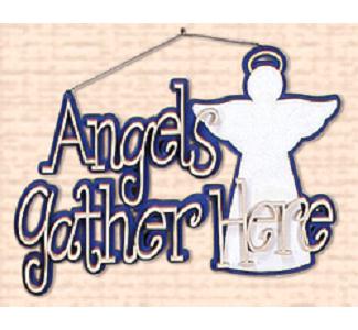 Angels Gather Wall Sign Project Patterns - The Winfield Collection