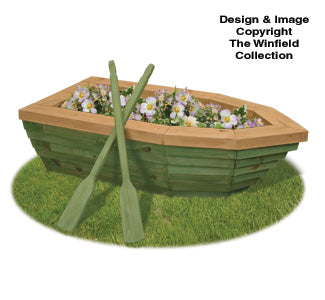 2X Rowboat Planter Wood Plans