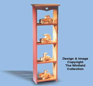Whatnot Shelf Woodworking Plan(F)