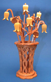 Miniature Bells & Vase Scroll Saw Pattern - The Winfield Collection