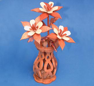 Mini Columbine & Vase Compound Cut Project Patterns - The Winfield Collection