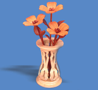 Compound Cut Dogwood & Vase Project Patterns - The Winfield Collection