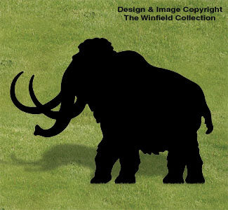 Mastodon Shadow Woodcraft Pattern