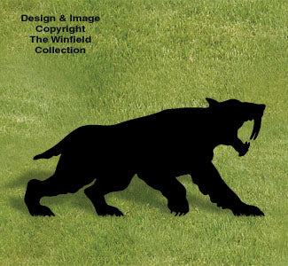 Sabre Tooth Shadow Woodcraft Pattern - The Winfield Collection