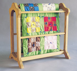 Country Quilt Rack Wood Plan