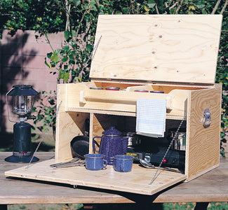 Camp Kitchen Woodworking Plans - The Winfield Collection