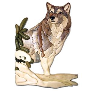 Winter Wolf Intarsia Project Pattern - The Winfield Collection