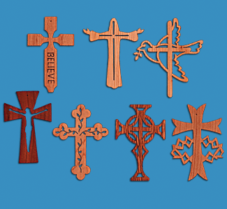 Ornamental Crosses - Set #3  Project Patterns - The Winfield Collection