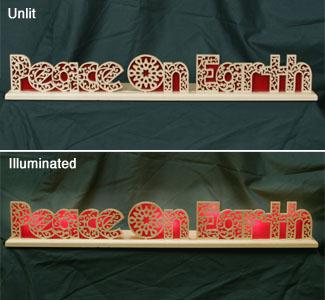 Peace On Earth Mantle Sitter Project Pattern - The Winfield Collection