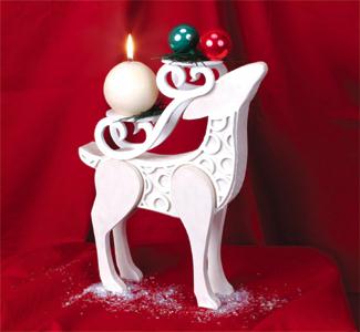 Stylish Reindeer Display Pattern - The Winfield Collection