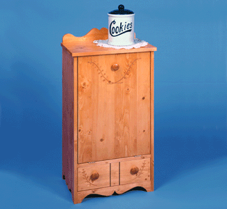 Hidden Trash Cabinet Wood Project Plan