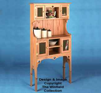 Stylish Hutch Wood Project Plan