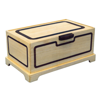 Walnut Inlay Jewelry Box Project Pattern - The Winfield Collection