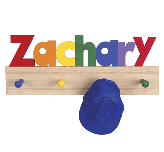 Name Peg Rack Project Pattern
