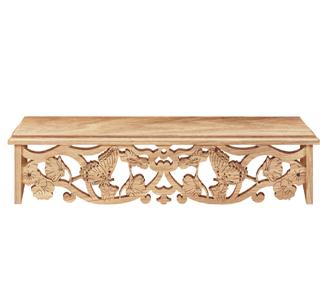 Scrolled Butterfly Shelf Project Pattern - The Winfield Collection