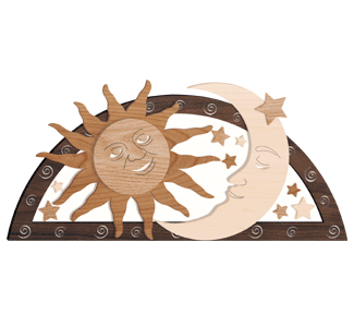 Celestial Tea Light Tabletop Display Project Patterns - The Winfield Collection