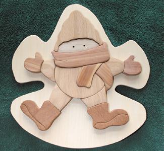 Snow Angel Intarsia Project Pattern - The Winfield Collection