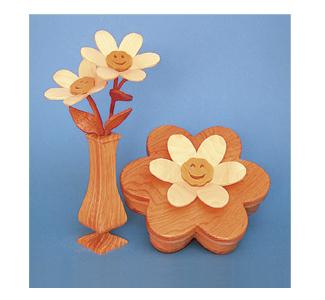 Compound Cut Sunshine Flowers/Vase & Box Project Patterns - The ...