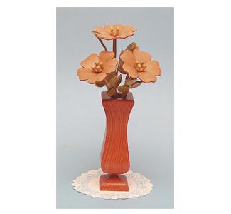 Compound Cut Wild Roses & Vase Project Pattern - The Winfield Collection
