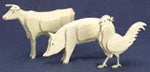 3D Farm Animals Project Patterns - The Winfield Collection