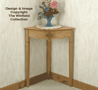 Corner Table Wood Project Plan