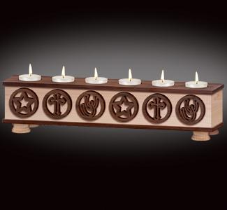 Old West 6-Tea Light Holder Project Patterns - The Winfield Collection