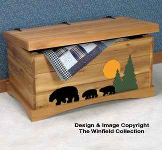 Black Bear Cedar Chest Wood Plans