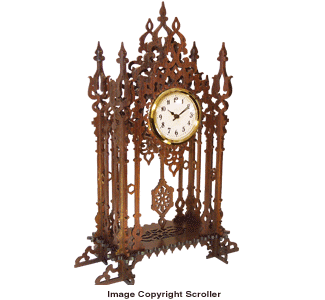 Arcade Mantel Clock Project Pattern
