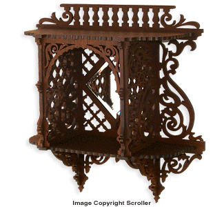 Mirrored Display Cabinet Project Pattern - The Winfield Collection