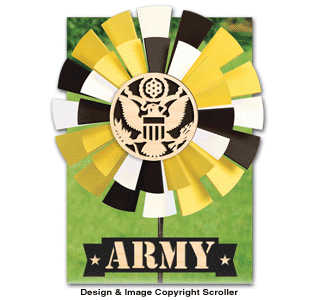 Army Yard Spinner Muster