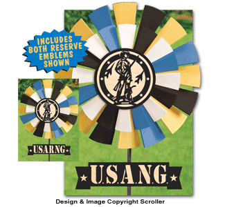 Yard Spinner-Muster der Nationalgarde/Reserve