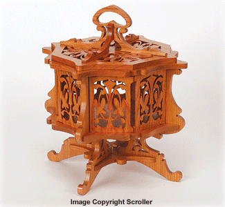 Octagonal Collar Box Design Pattern - The Winfield Collection