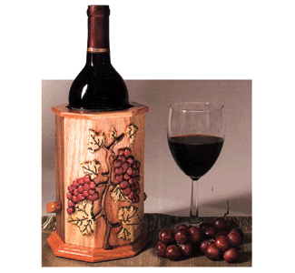 Tuscan Wine Caddy Project Pattern - The Winfield Collection