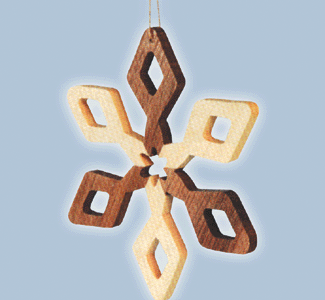 Scrap Wood Snowflakes Project Patterns - The Winfield Collection