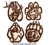 Animal Prints Wall Art Pattern - Downloadable