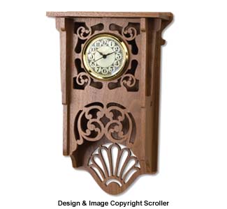 Wall Clock Project Pattern