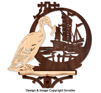 Sea Bird Shelf Project Pattern - The Winfield Collection