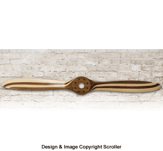 Wooden Propeller Wall Art Design Pattern - The Winfield Collection