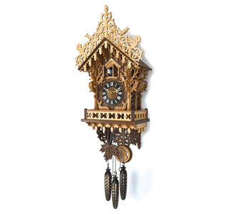 Woodland Cuckoo Clock Project Pattern - The Winfield Collection