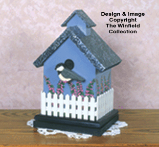 Birdhouse CD Holder Pattern - The Winfield Collection