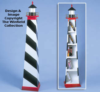 Lighthouse Video/CD Cabinet Plan