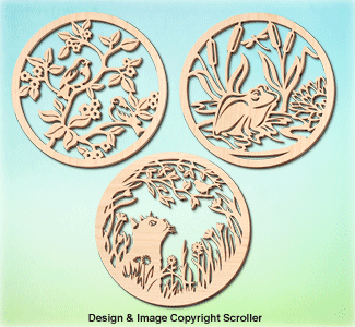 Spring Creature Wall Art Pattern Set #2 - Downloadable