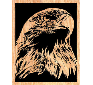 Proud Eagle Scrolled Art Design Pattern - The Winfield Collection