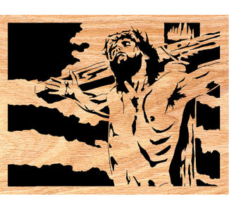 I Commit My Spirit Scrolled Portrait Art Design Pattern