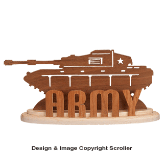 Army Shelf Sitter Pattern